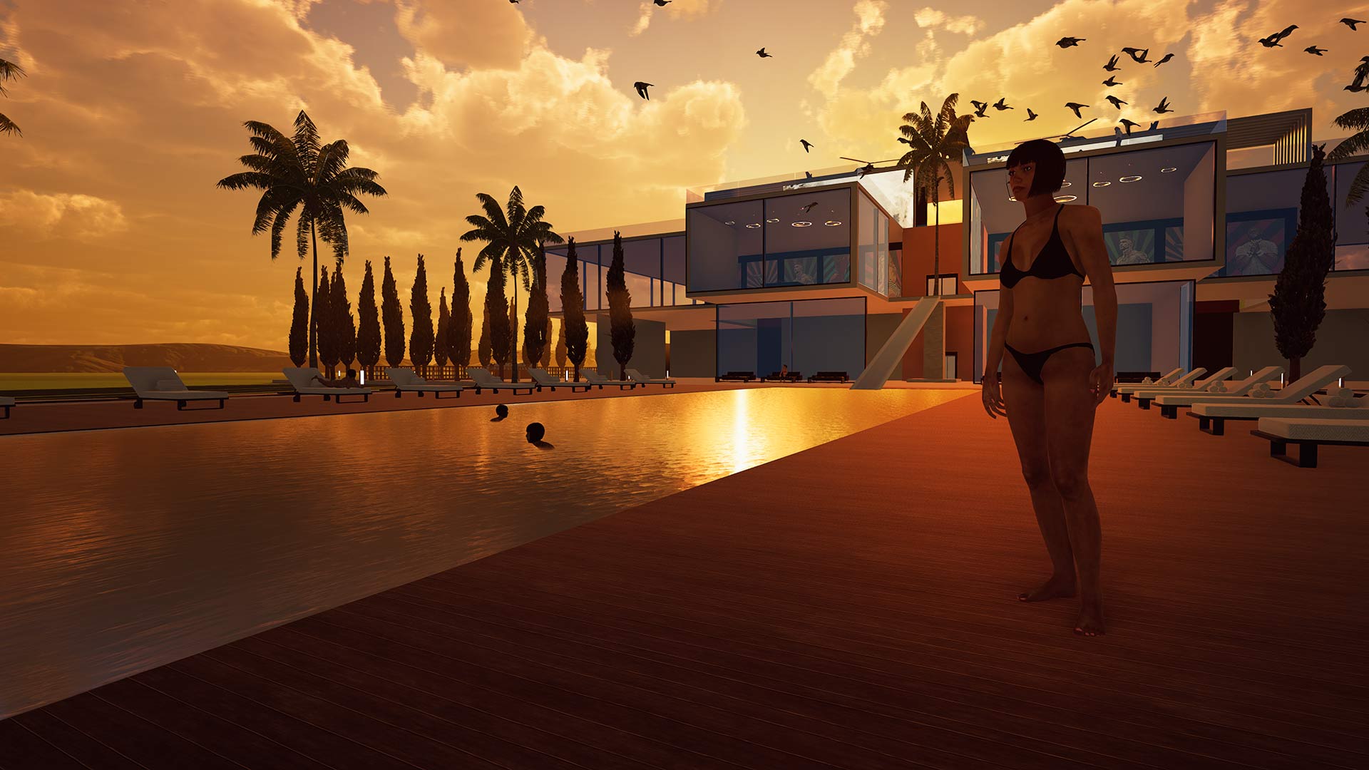 3D gym visuals for fitness project