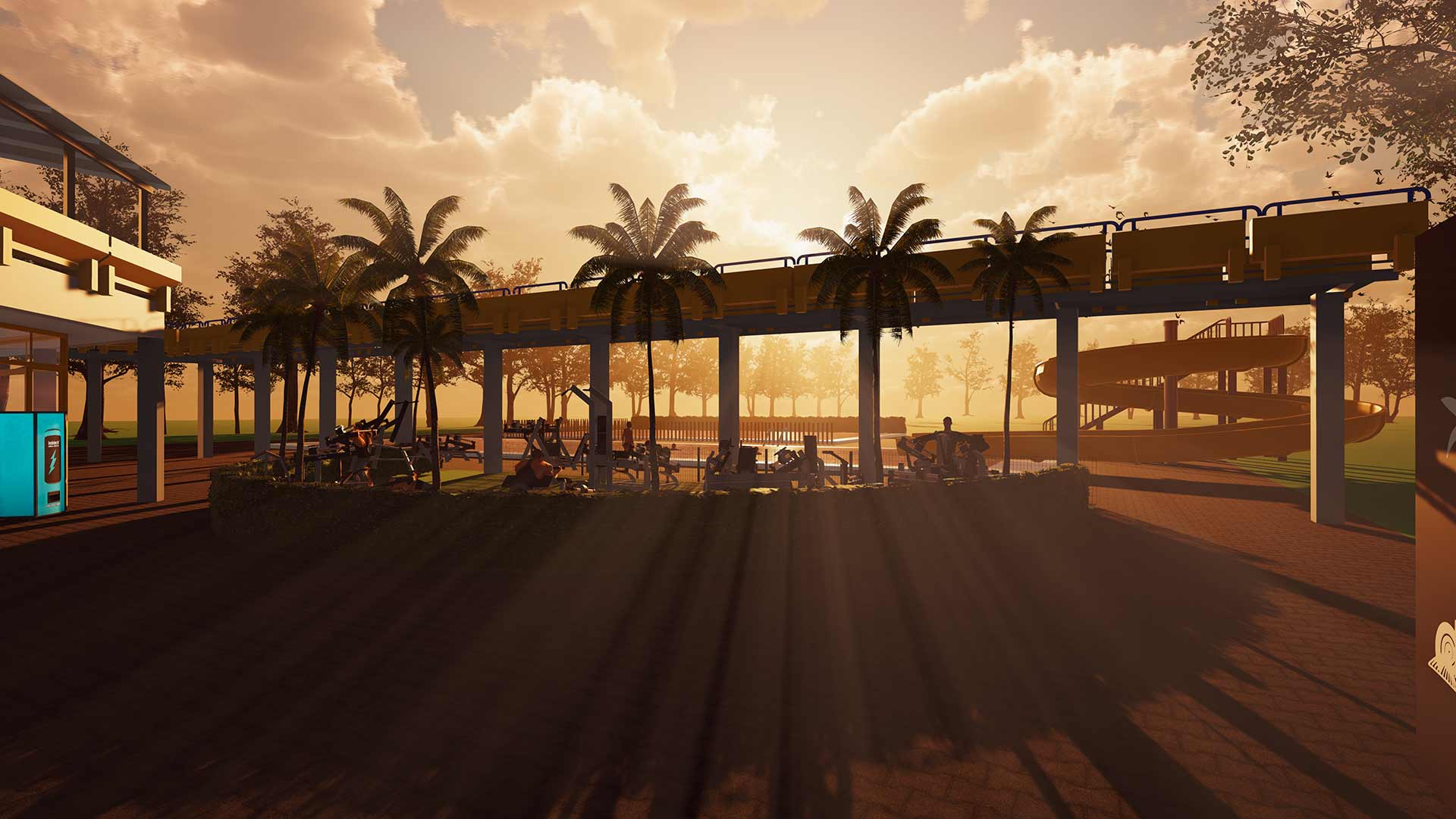 Limbitech 3D fitness visuals