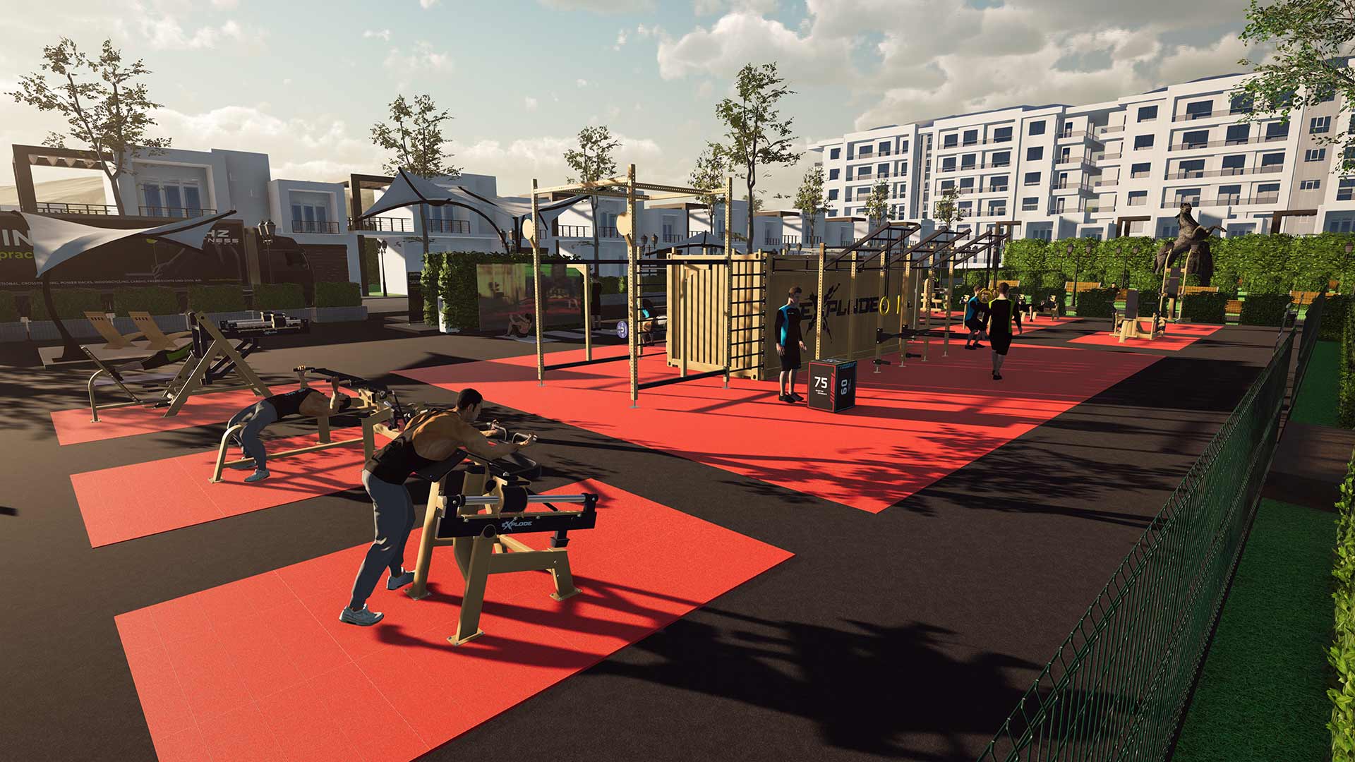 Limbitech 3D fitness visuals