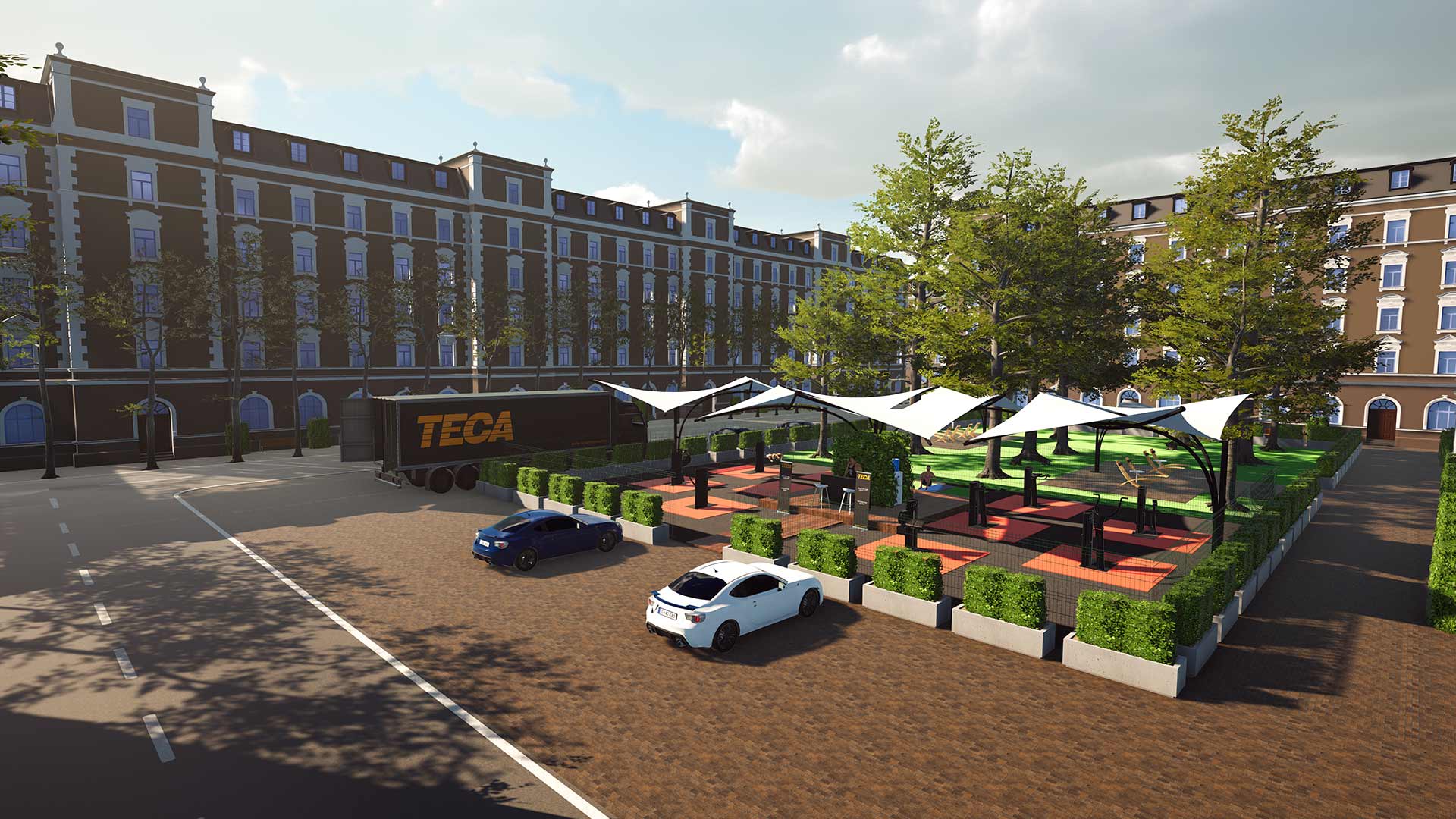 Limbitech 3D fitness visuals